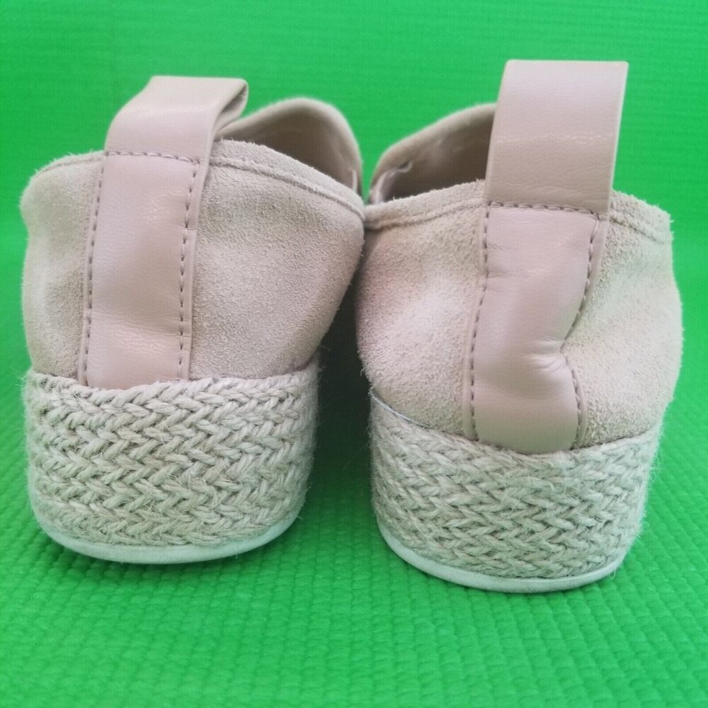 ✅Womens 8 Dolce Vita Travis Blush Suede Espadrille Platform Slip-On Shoes - Picture 5 of 15